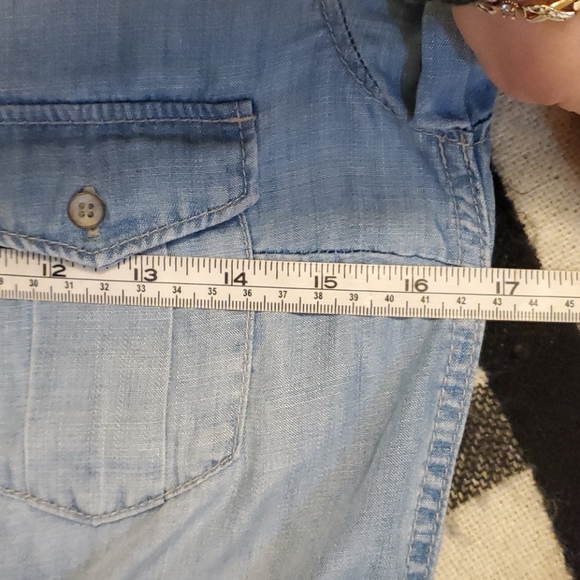 H&M denim like button down dress - Picture 8 of 8